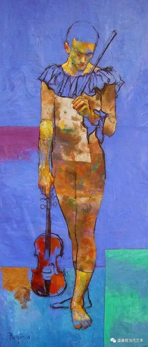 西班牙当代油画家拉蒙古铁雷斯作品