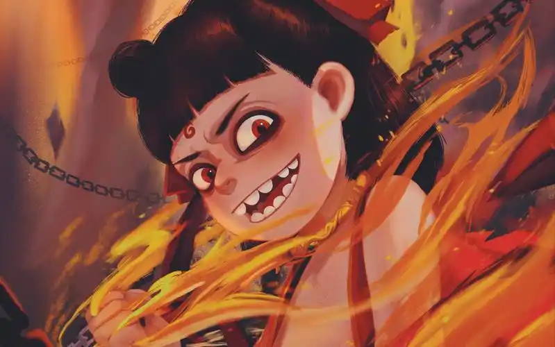 【哪吒之魔童降世】摸了个小孩吒ovo,第一次投稿,什么都很菜,看看就好