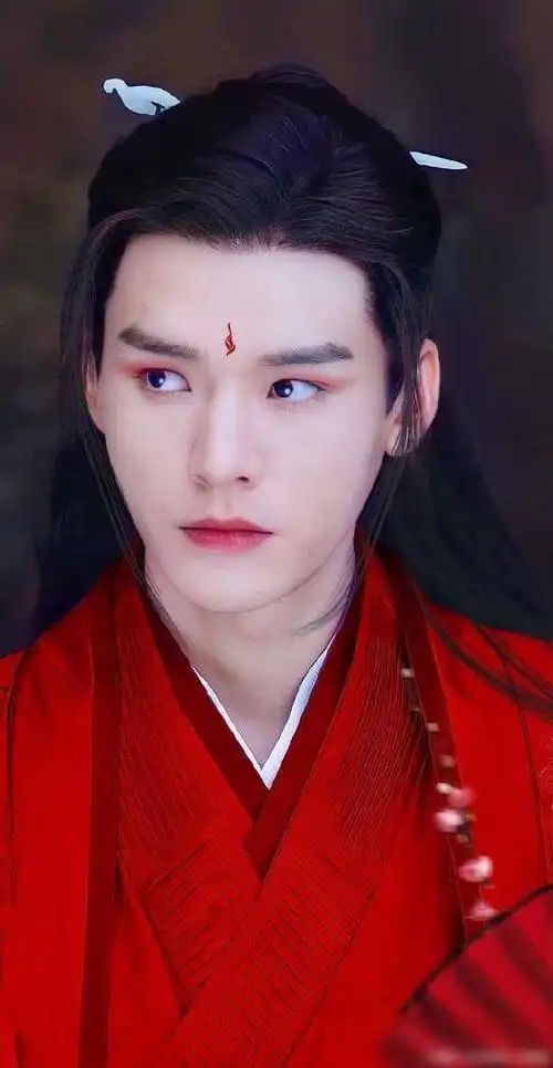 《山河令》温客行红衣美图欣赏,疯子谷主太上头了!邪魅又霸气!