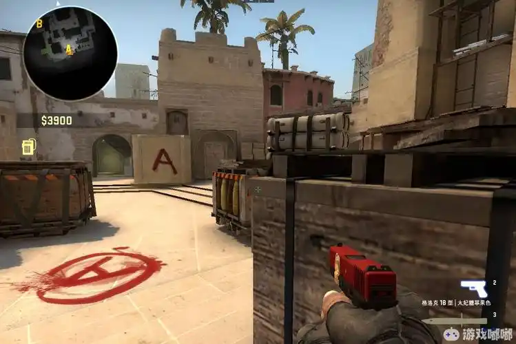 《完美csgo》csgo国服荒漠迷城地图解析(上) 这些点位都叫什么?