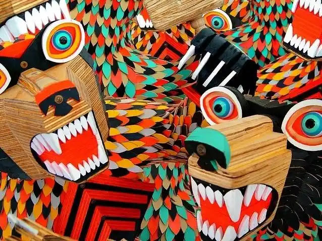 ajfosik综合材料作品