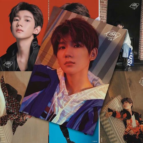 王源海报tfboys高清壁纸墙纸贴卡贴挂画纸明信片明星写真签名周边