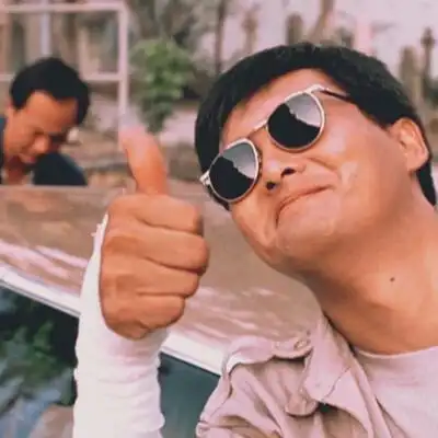 自调港风复古男生头像