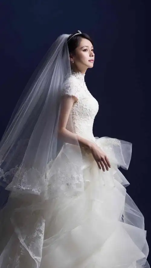 徐若瑄#婚纱系列 明星#平铺壁纸#高清手机壁纸"