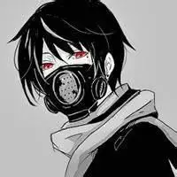 蒙面帅气的男生漫画头像【点击鼠标右键下载】