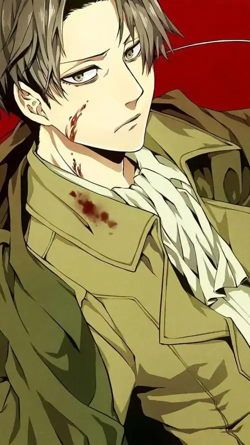 5张进击的巨人兵长艾伦·耶格尔帅气手机壁纸图片集
