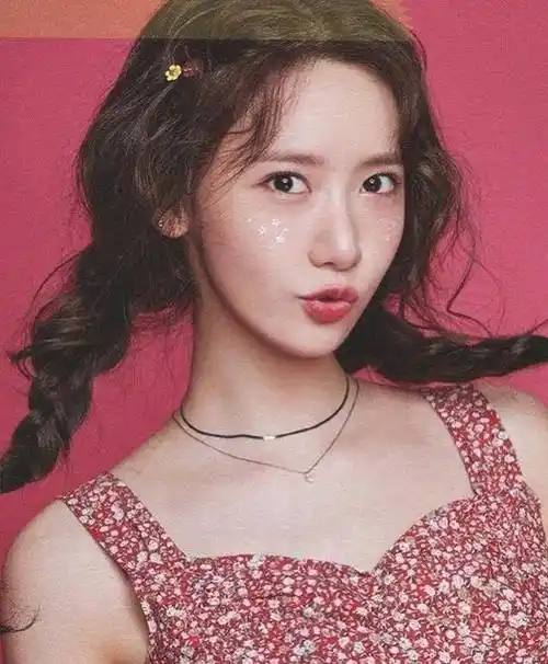 原创168林允儿和159鞠婧祎双双挑战星星妆造型输了身高不输颜值