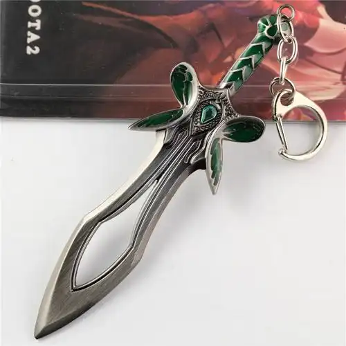 新款dota2 蝴蝶武器钥匙扣 the butterflysword 厂家批发 限量