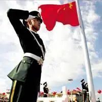 国旗下军人敬礼头像_微信头像图片大全