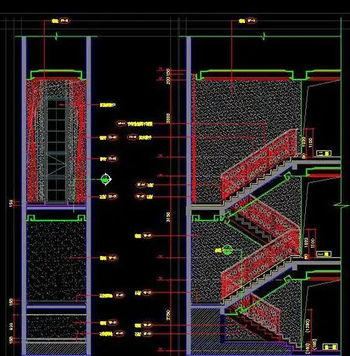 99设计师都需要的楼梯cad节点详图合集