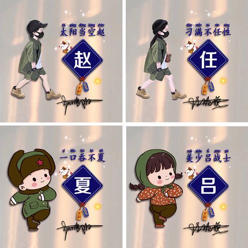 微信小红书抖音情侣头像图片大全谐音梗个性好看的签名头像定制作