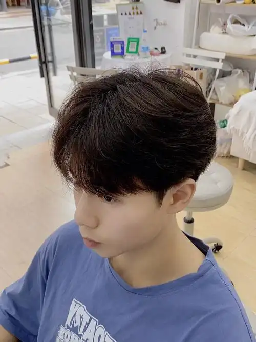 长沙男生剪发哪里好  #男生发型  #男生烫发  #气垫烫  #韩式气垫烫