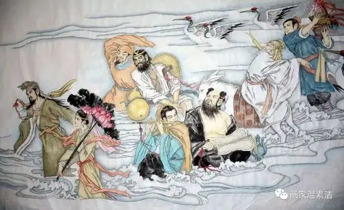 温素洁最新作品 八仙过海