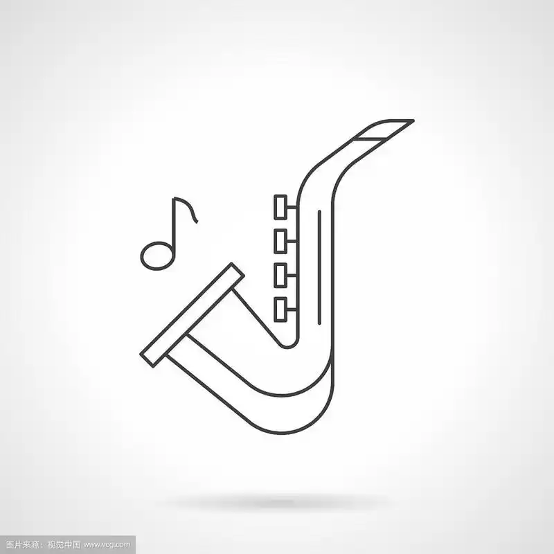 爵士音乐平线图标