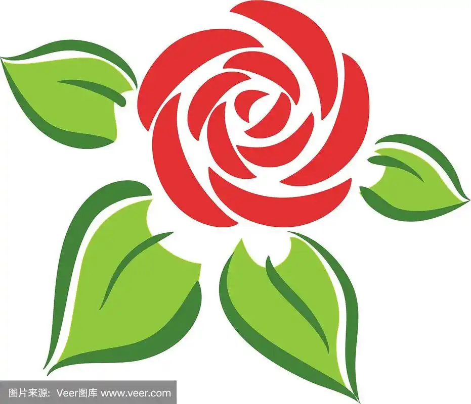 玫瑰花符号纹身