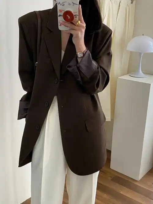 韩国春款  #西装外套  #每日穿搭