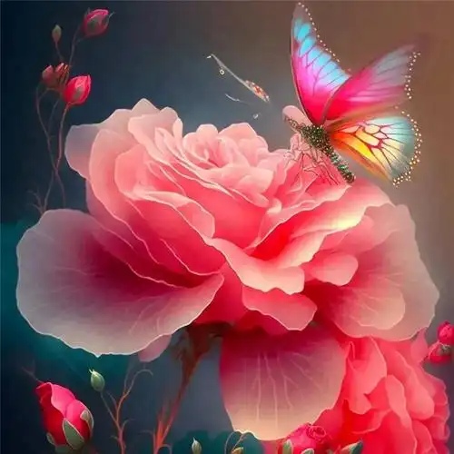 唯美梦幻玫瑰花头像图片大全 五彩缤纷千娇百媚_微信头像_头像屋