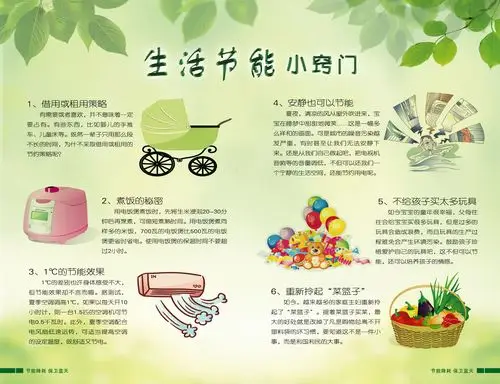 节能降耗保卫蓝天让我们从身边小事做起