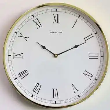 整点报时挂钟家用现代简约客厅时钟创意静音石英钟西敏寺钟声挂表