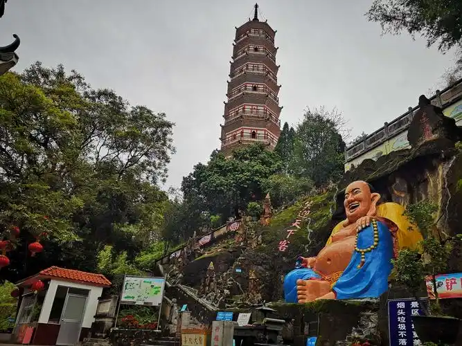 德庆三元塔写生