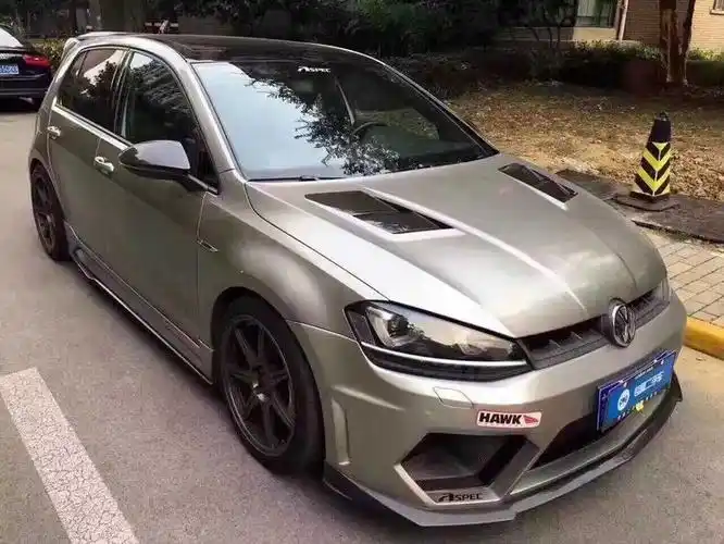 高尔夫7改装包围大众高尔夫七改装aspec大包围golf7gtir20前杠后杠