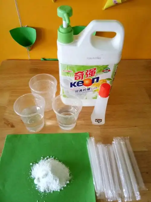 实验《自制泡泡水》