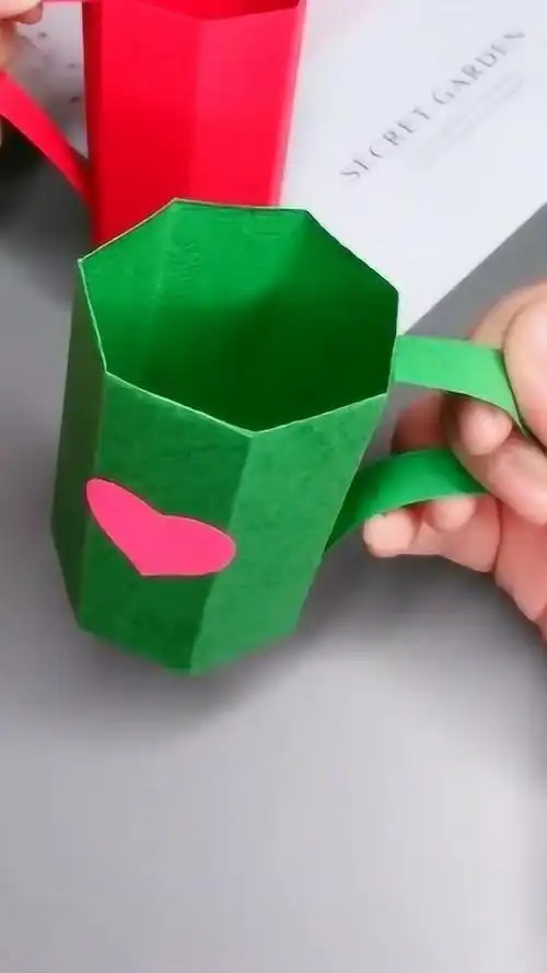 儿童折纸小杯子