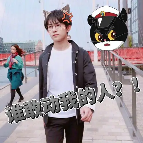 易烊千玺表情包 tfboys 我们的少年时代 放开我北鼻