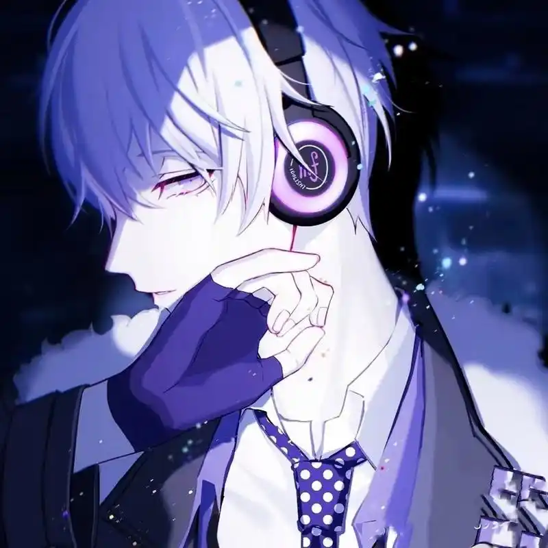 小奶狗二元次动漫男生头像 .