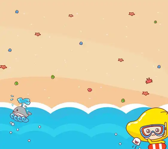 芒果仔～沙滩海浪