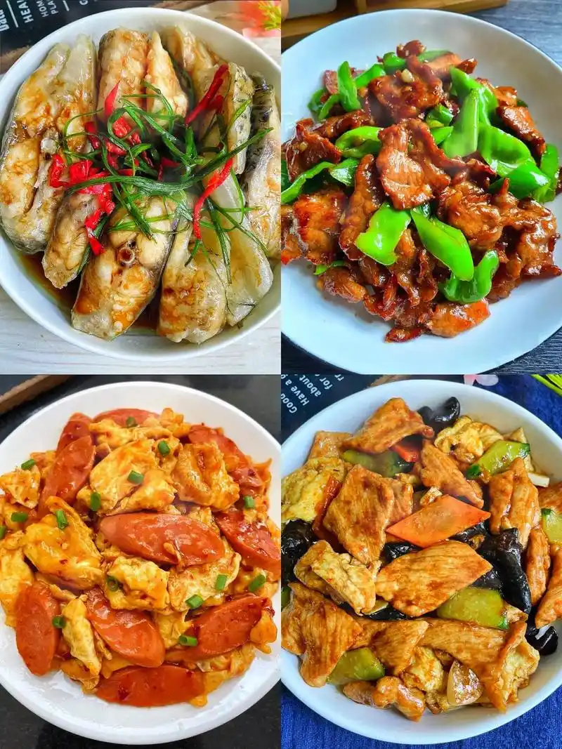 有颜值有味道的四道家常菜,来客人了就做这些!