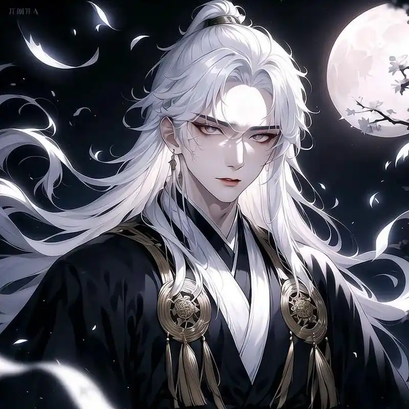 ai绘画|古风男头|狐狸美男 第一次弄的,这么帅,泰酷辣