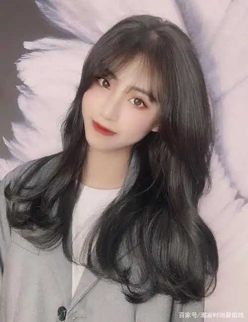 万能的法式刘海,适合脸型圆脸长脸鹅蛋脸瓜子脸菱形脸