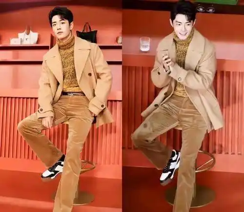 肖战立冬随拍,整个人blingbling闪光芒,不愧是肖不修!_气质_身材_肤色