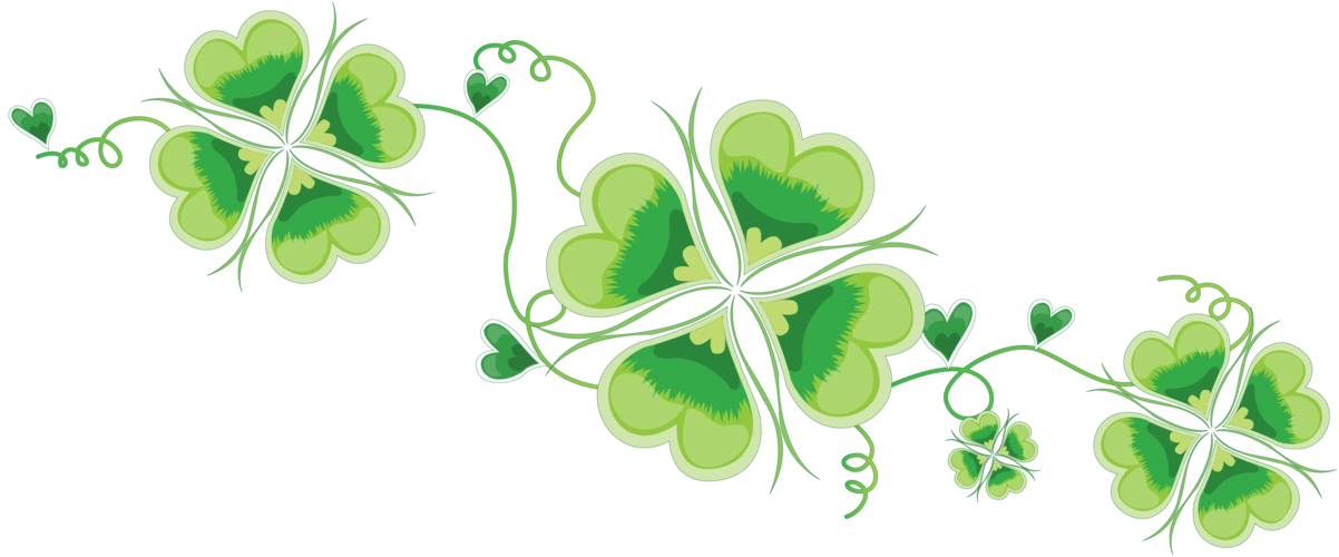 心形四叶草图片