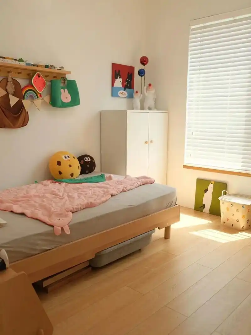 9平米儿童房,这样布置简单又好看.我家儿童房完全就是按照我的 - 抖音