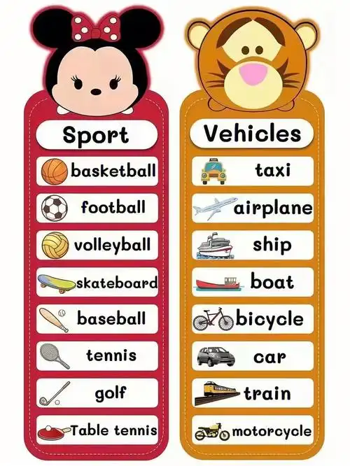 p777这套单词卡也太可爱了吧