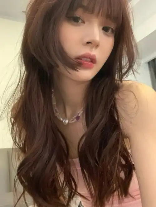 公主切77法式浪漫卷发高颧骨方圆脸女孩请