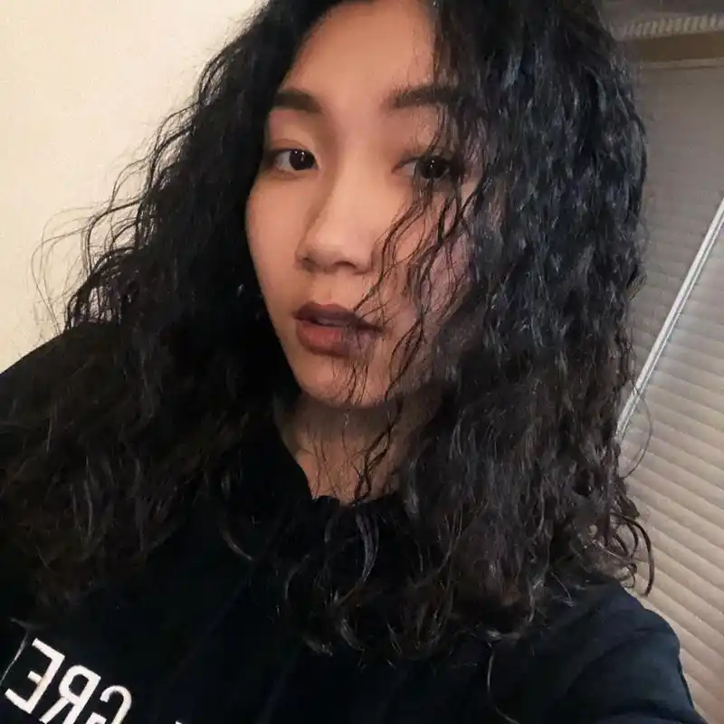 复古,羊毛,黑人,欧美小卷!冷烫成功了