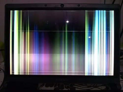 笔记本花屏了,想知道是屏幕的问题,还是排线的问题.