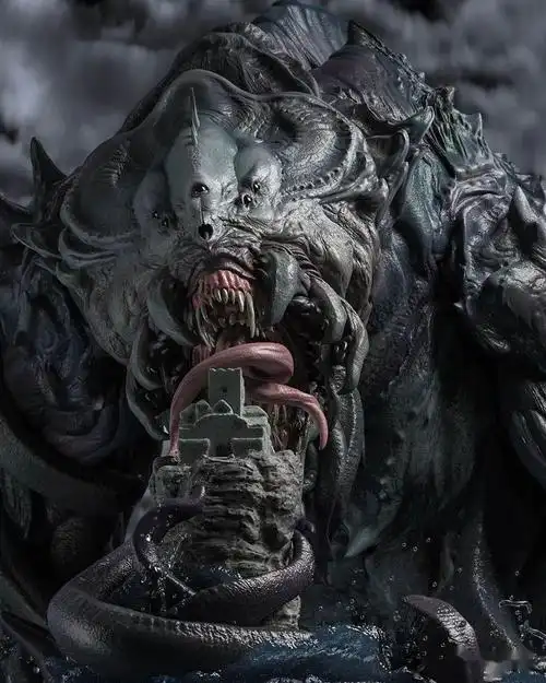 暗黑系数字雕塑kevincassidy