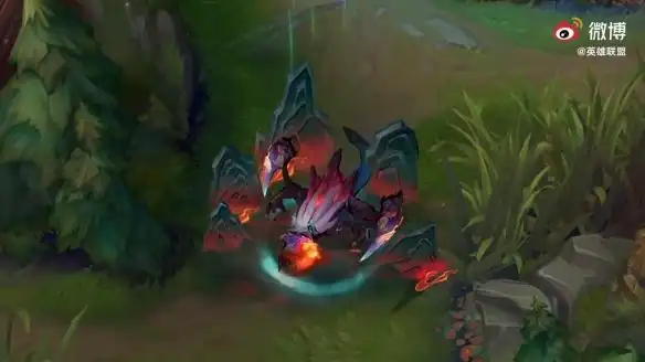 《lol》山海绘卷科加斯炫彩皮肤演示公布 色彩绚丽!(3)_游侠网 ali213