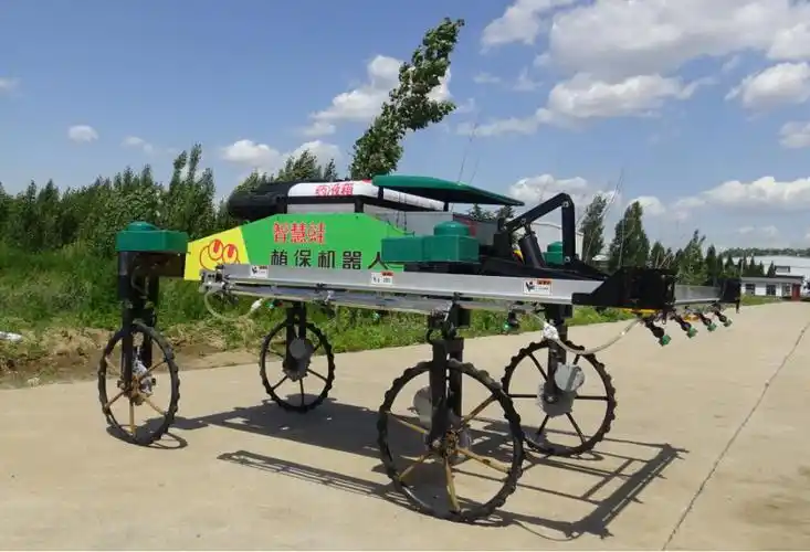 智慧蛙自走式喷杆喷雾机无人驾驶打药机喷药机植保机器人
