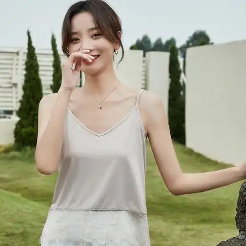 冰丝无痕白色内搭短款吊带小背心女夏打底防走光抹胸裹胸内衣薄款