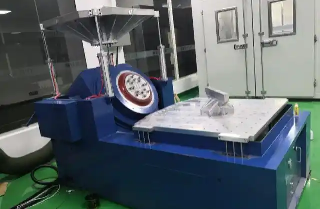 图为震动测试台