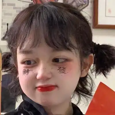 可爱女生头像搞怪沙雕