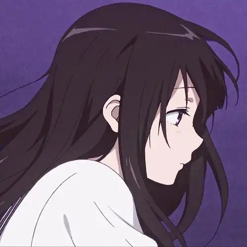 《冰菓》 /千反田爱瑠 #动漫头像##动漫女头# 676767 /二转注明