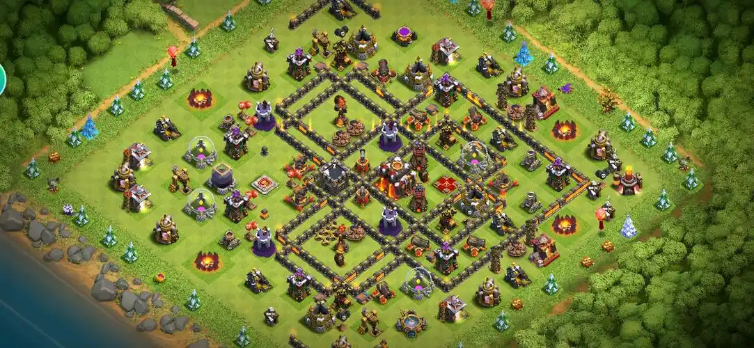 【10本联赛/部落战阵型】