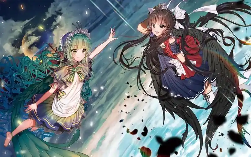 精美cg动漫美女高清桌面壁纸