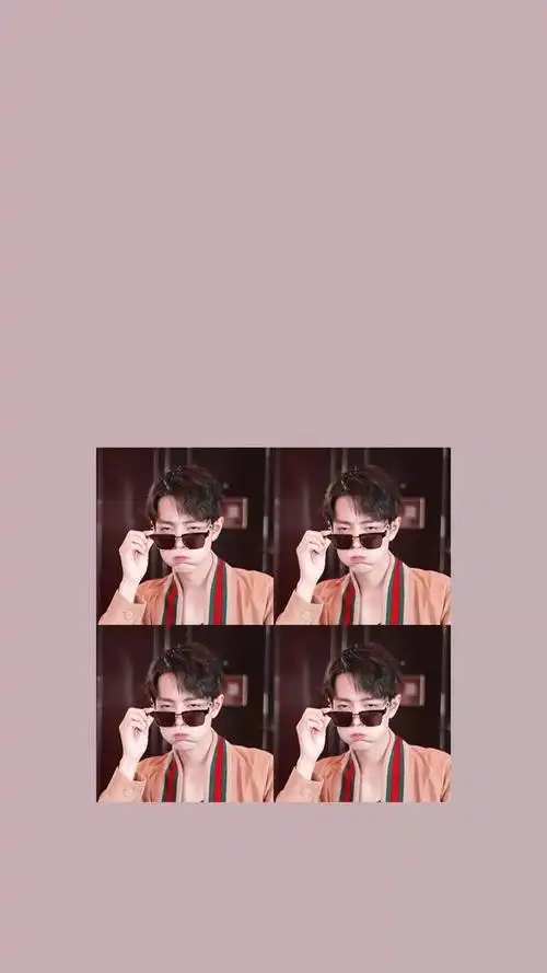 用4宫格壁纸做锁屏,妙啊